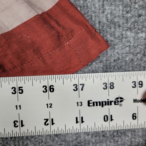 Anthropologie COREY LYNN CALTER Red & Gray Stripe Lined Skirt Pockets SIZE 0 - Picture 11 of 12